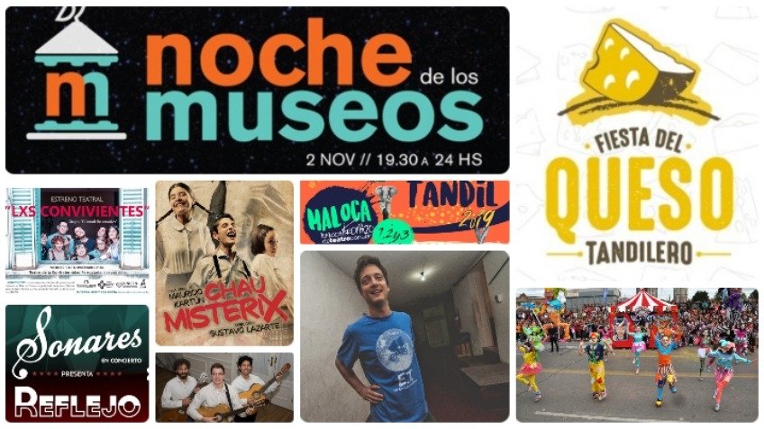 La agenda del fin de semana tandilense